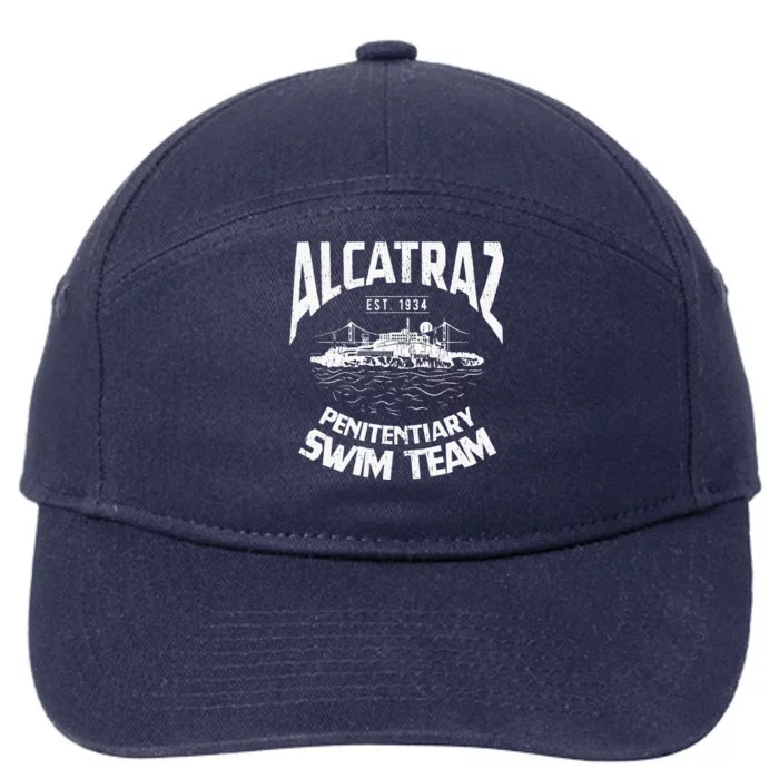 Alcatraz Penitentiary Swim Team 7-Panel Snapback Hat