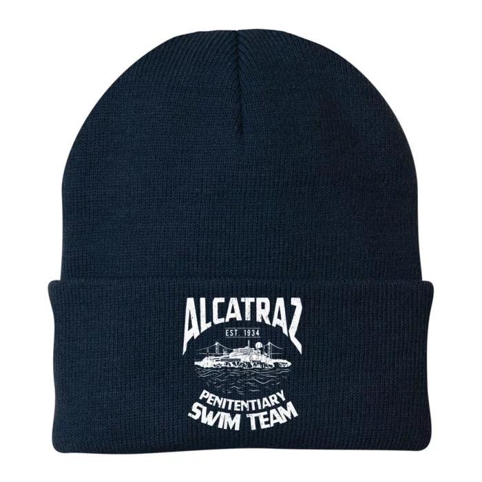 Alcatraz Penitentiary Swim Team Knit Cap Winter Beanie