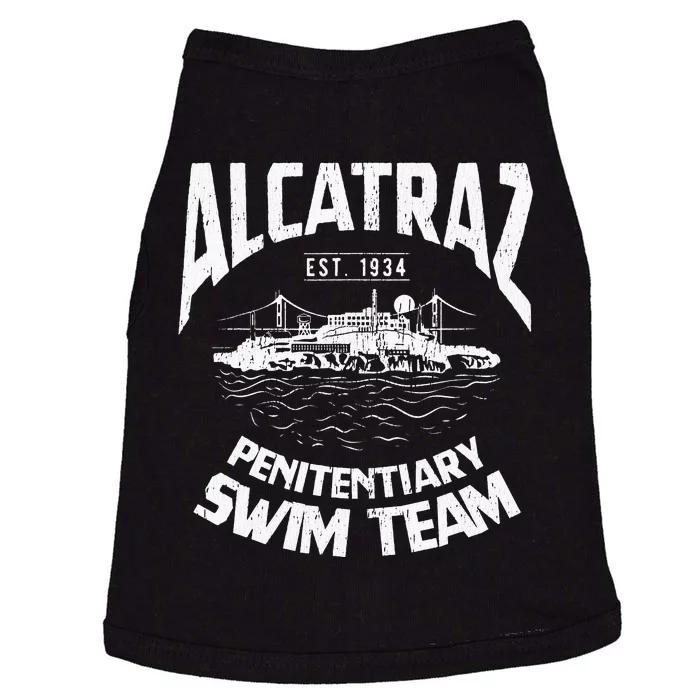 Alcatraz Penitentiary Swim Team Doggie Tank