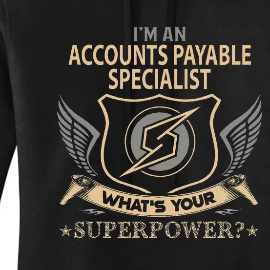 Accounts Payable Specialist Job Women's Pullover Hoodie