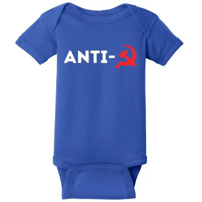 Anticommunism Political Slogan Usa 2024 Baby Bodysuit