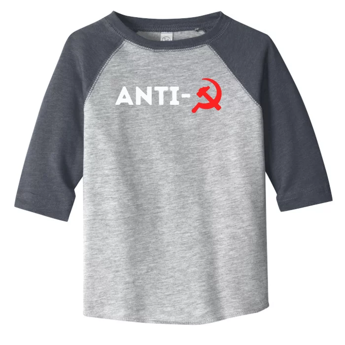 Anticommunism Political Slogan Usa 2024 Toddler Fine Jersey T-Shirt