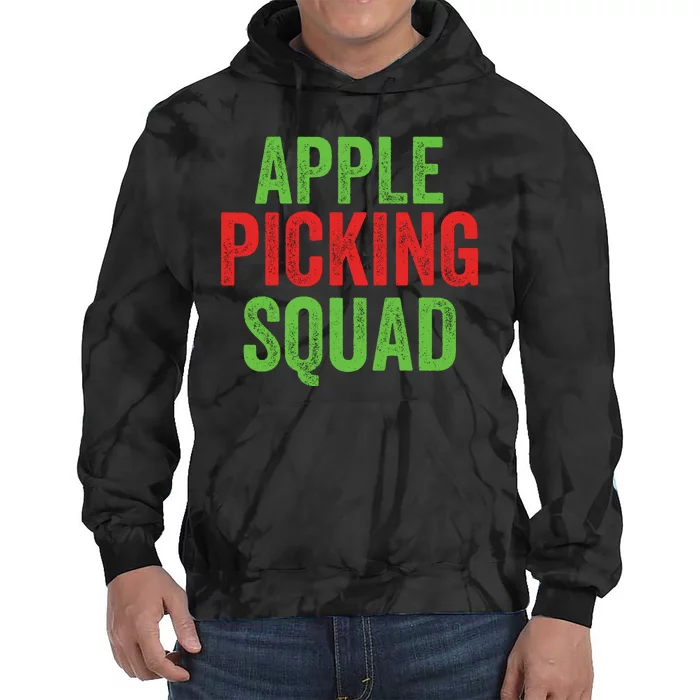 Apple Picking Squad Fall Family Outfit Autumn Fall Apple Lover Apple Picking Tie Dye Hoodie