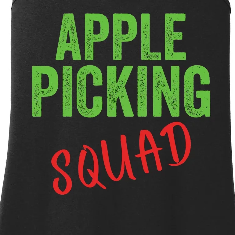 Apple Picking Squad Fall Family Outfit Autumn Fall Apple Picking Apple Lover Ladies Essential Tank