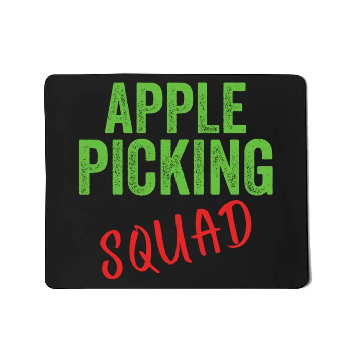 Apple Picking Squad Fall Family Outfit Autumn Fall Apple Picking Apple Lover Mousepad