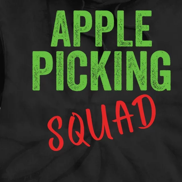 Apple Picking Squad Fall Family Outfit Autumn Fall Apple Picking Apple Lover Tie Dye Hoodie