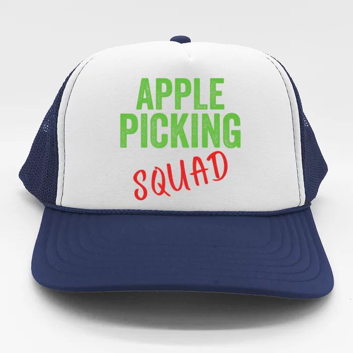 Apple Picking Squad Fall Family Outfit Autumn Fall Apple Picking Apple Lover Trucker Hat