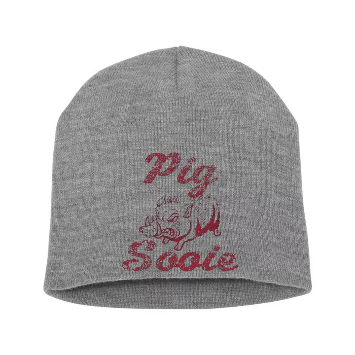 Arkansas (Pig Sooie) Short Acrylic Beanie