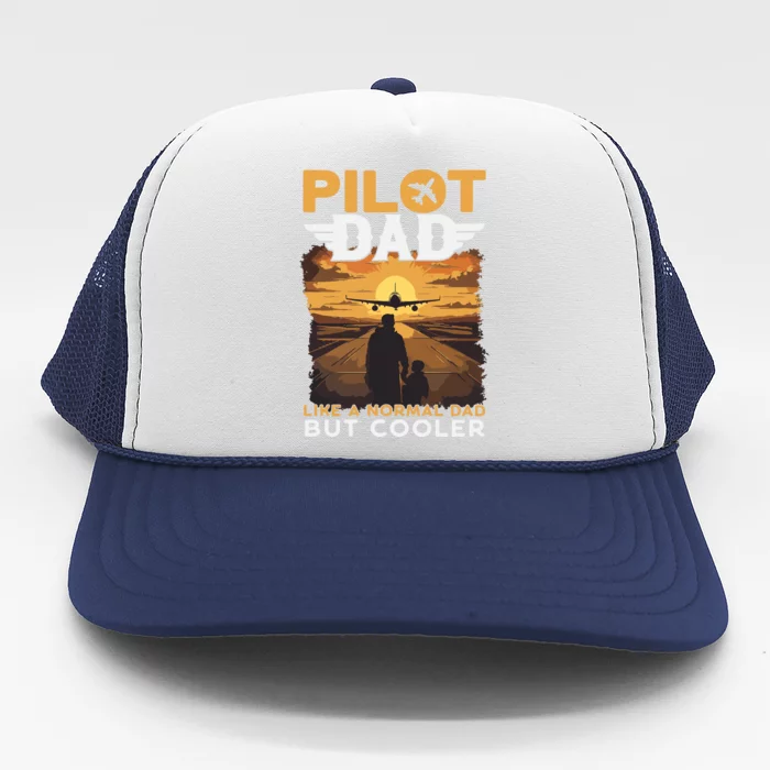 Airplane Pilot Shirts For Men Women Funny Saying Pilot Dad Trucker Hat