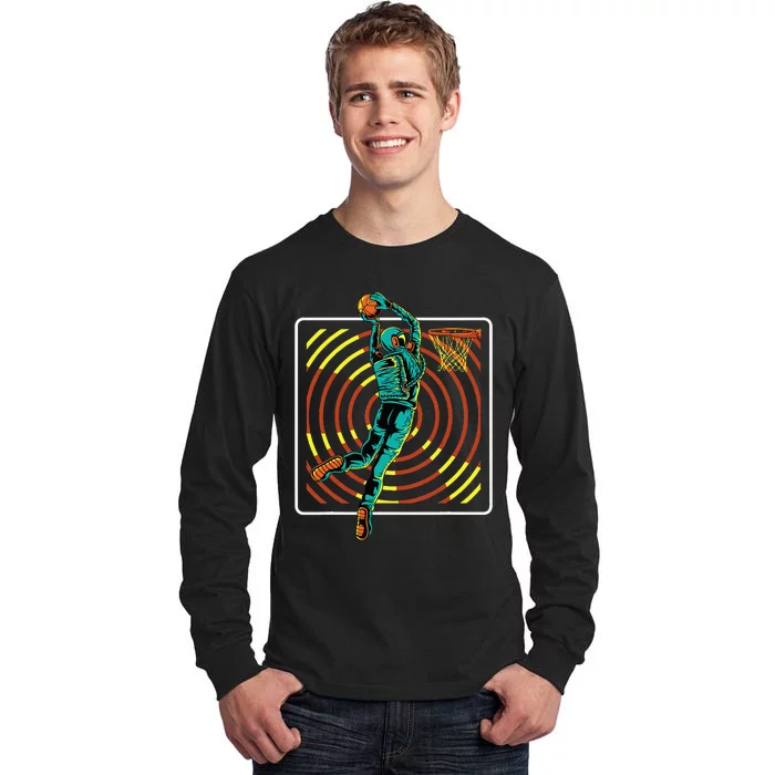 Astronaut Playing Shot Creator Tall Long Sleeve T-Shirt