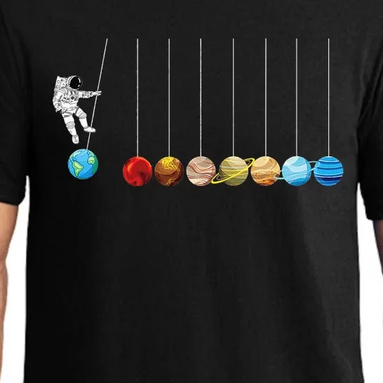 Astronaut Planets Space Astronomy Funny Astrophysicist Pajama Set