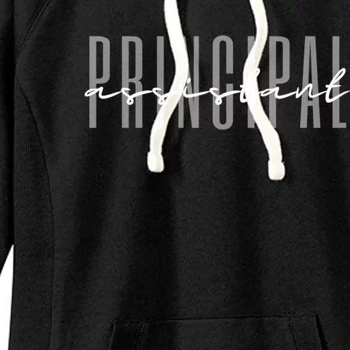 Assistant Principal School Gift Women's Fleece Hoodie