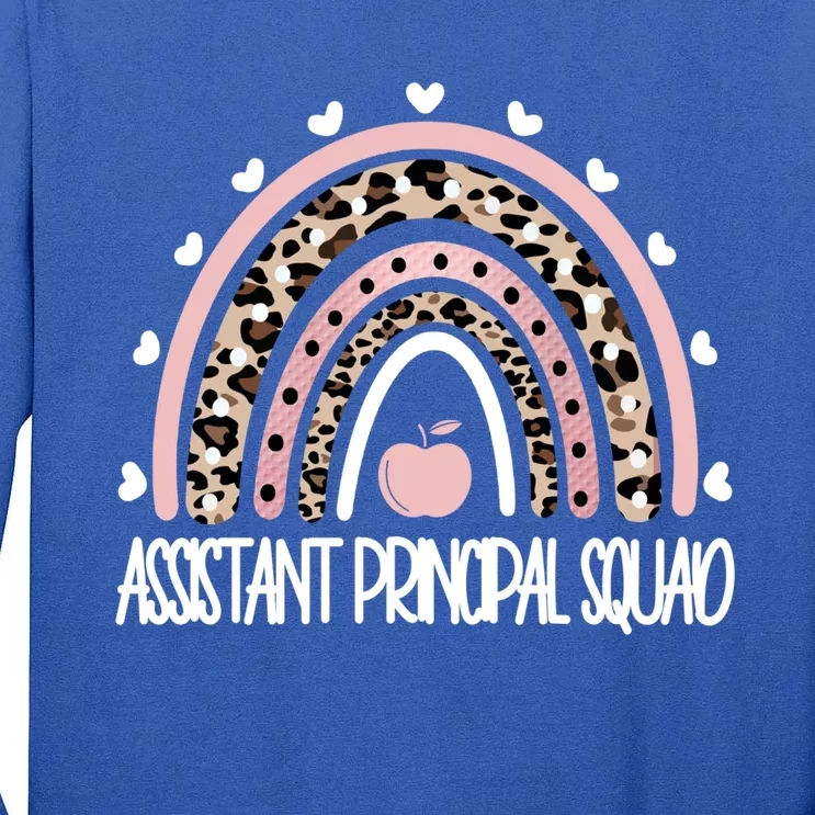 Assistant Principal Squad Rainbow Assistant Principal Team Cool Gift Tall Long Sleeve T-Shirt