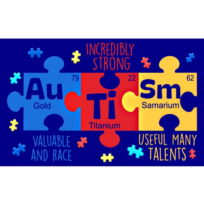 Autism Periodic Table Elets Autism Awareness Meaningful Gift Bumper Sticker