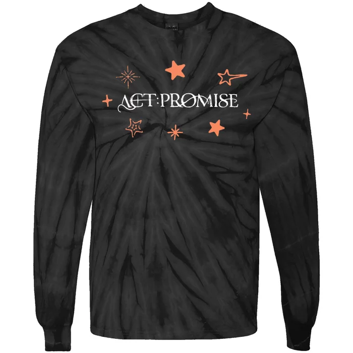 Act Promise Tomorrow X Together Tie-Dye Long Sleeve Shirt