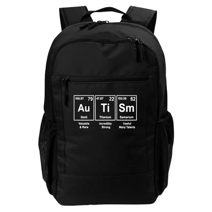 Autism Periodic Table Autism Awareness Advocate Autism Teacher Daily Commute Backpack