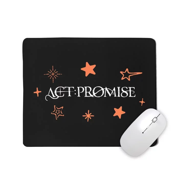 Act Promise Tomorrow X Together Mousepad