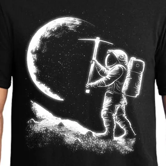 Astronaut Picking The Moon Pajama Set