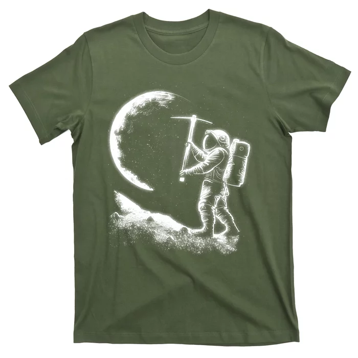 Astronaut Picking The Moon T-Shirt