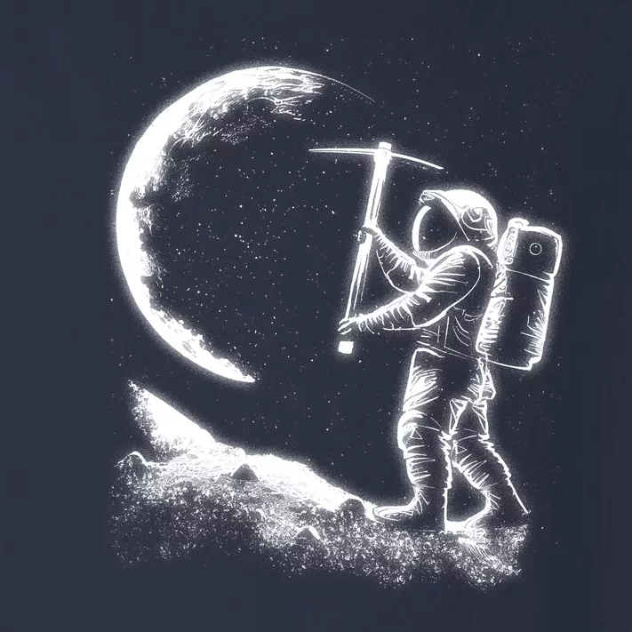 Astronaut Picking The Moon Toddler Long Sleeve Shirt