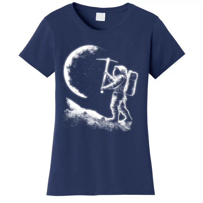 Astronaut Picking The Moon Women's T-Shirt