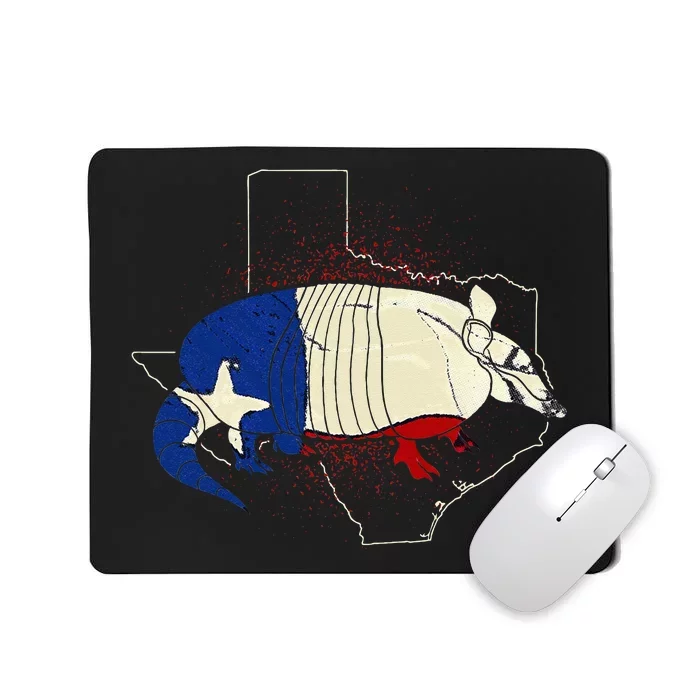 Animal Proud Texan Wildlife Texas United States Armadillo Mousepad