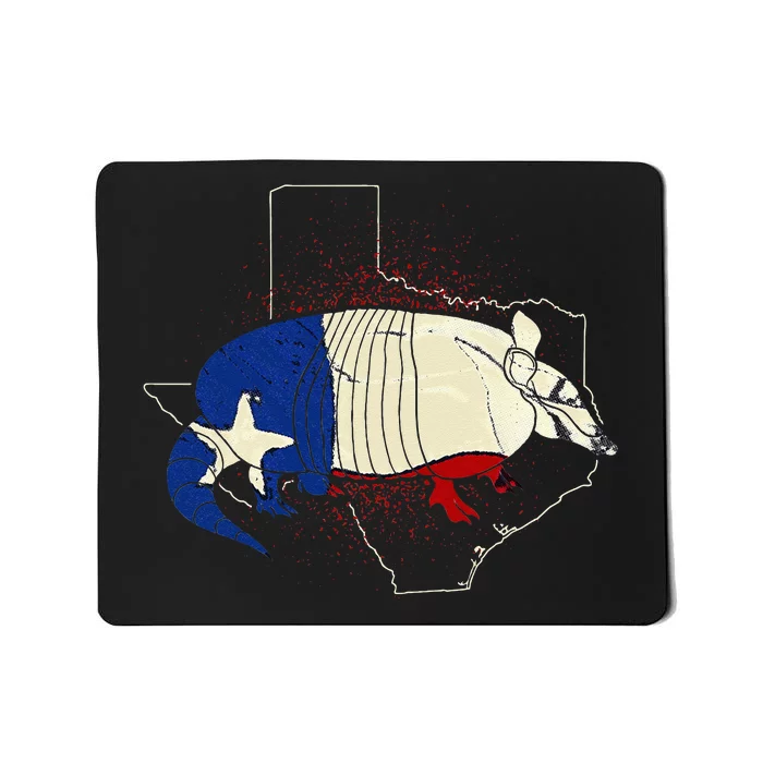 Animal Proud Texan Wildlife Texas United States Armadillo Mousepad