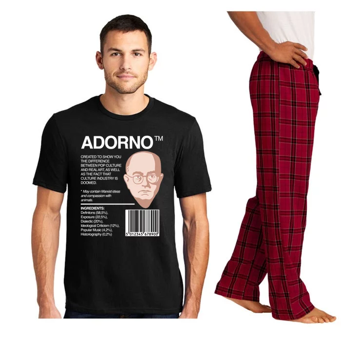 Adorno Package Theodor Adorno Philosophy Pajama Set