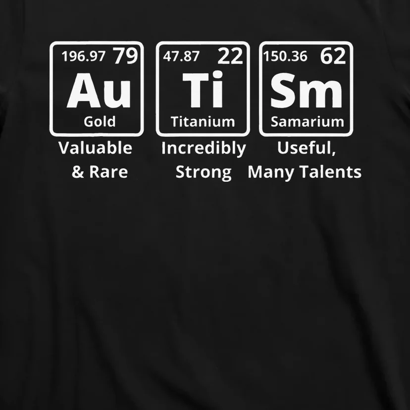 Autism Periodic Table Elements Spelling T-Shirt