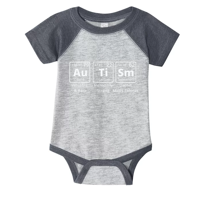 Autism Periodic Table Elements Spelling Infant Baby Jersey Bodysuit