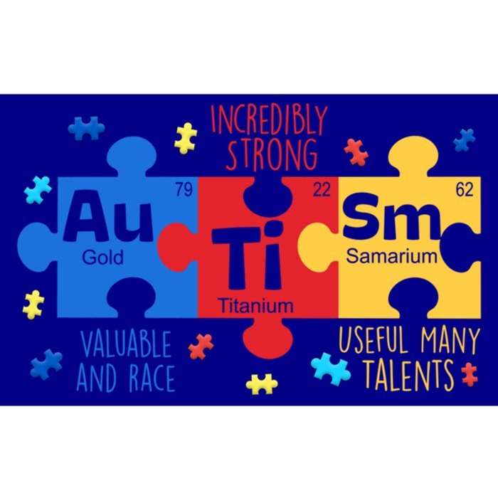 Autism Periodic Table Elets Autism Awareness Gift Bumper Sticker