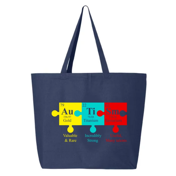 Autism Periodic Table Elets Autist Gift 25L Jumbo Tote