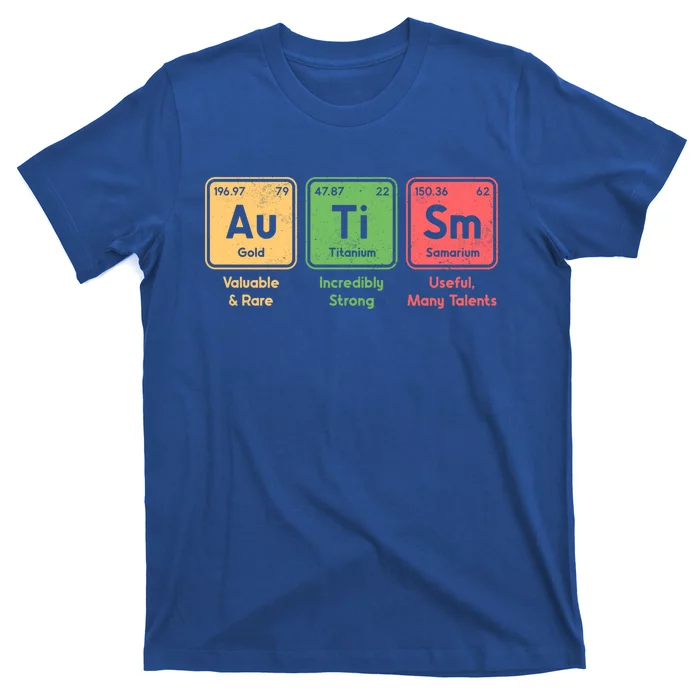 Autism Periodic Table Elets Spelling Autistic Gift T-Shirt