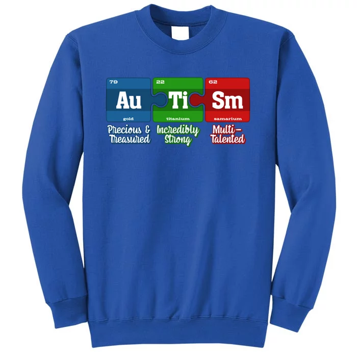 Autism Periodic Table Gift Autism Awareness Month Cute Gift Sweatshirt