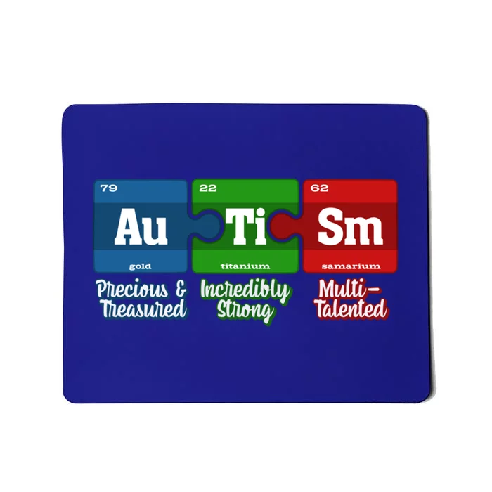 Autism Periodic Table Gift Autism Awareness Month Cute Gift Mousepad