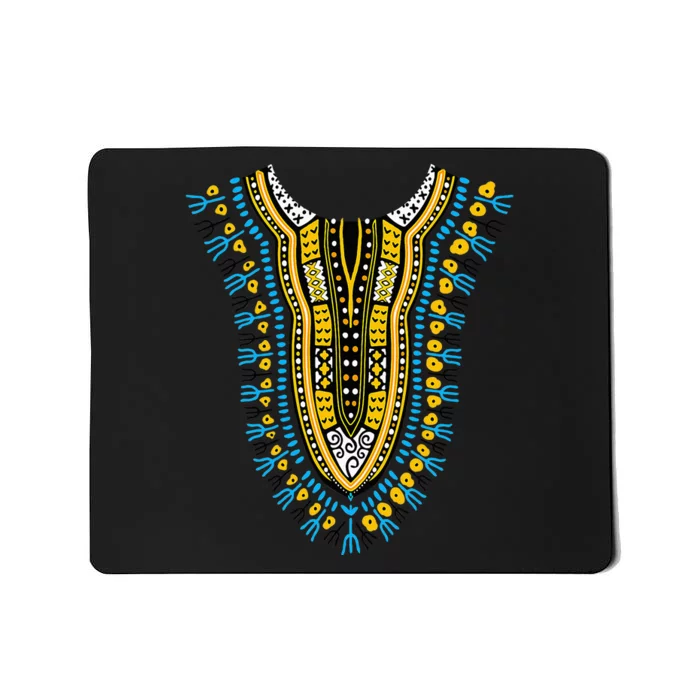 African Print Traditional Tribal Pride Dashiki Attire Kente Mousepad