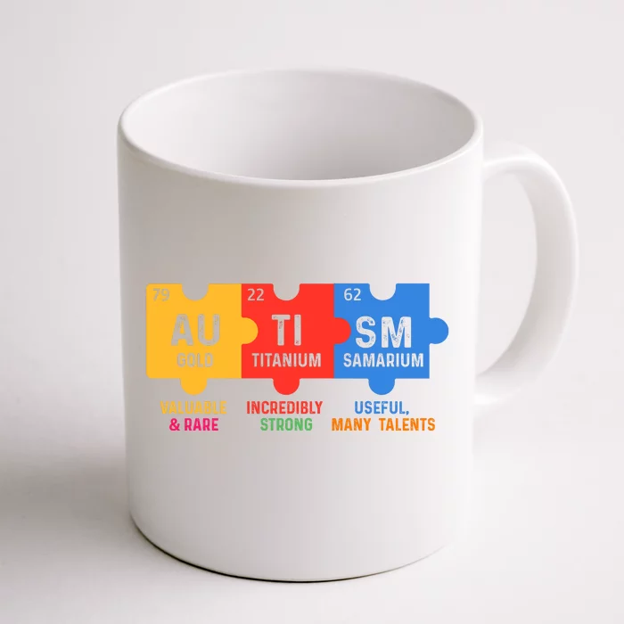 Autism (Au-Ti-Sm) Periodic Elements Spelling - Autism - Mug