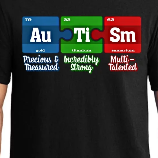 Autism Periodic Table Gift Autism Awareness Month Gift Pajama Set