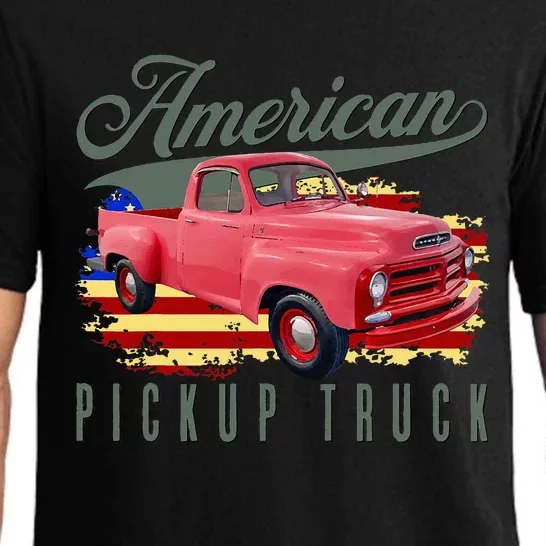 American Pickup Truck Adults Teens Pajama Set