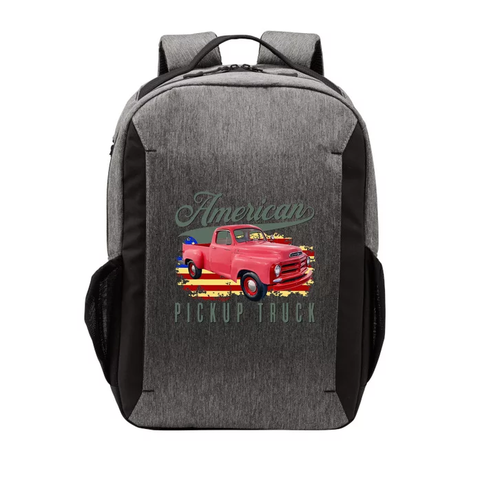 American Pickup Truck Adults Teens Vector Backpack