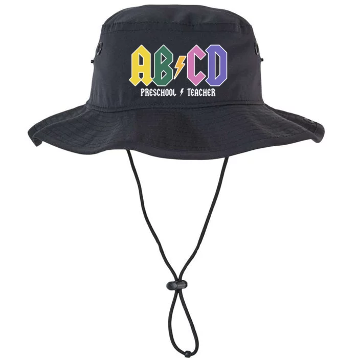 ABCD Preschool Teacher Rock And Roll Legacy Cool Fit Booney Bucket Hat