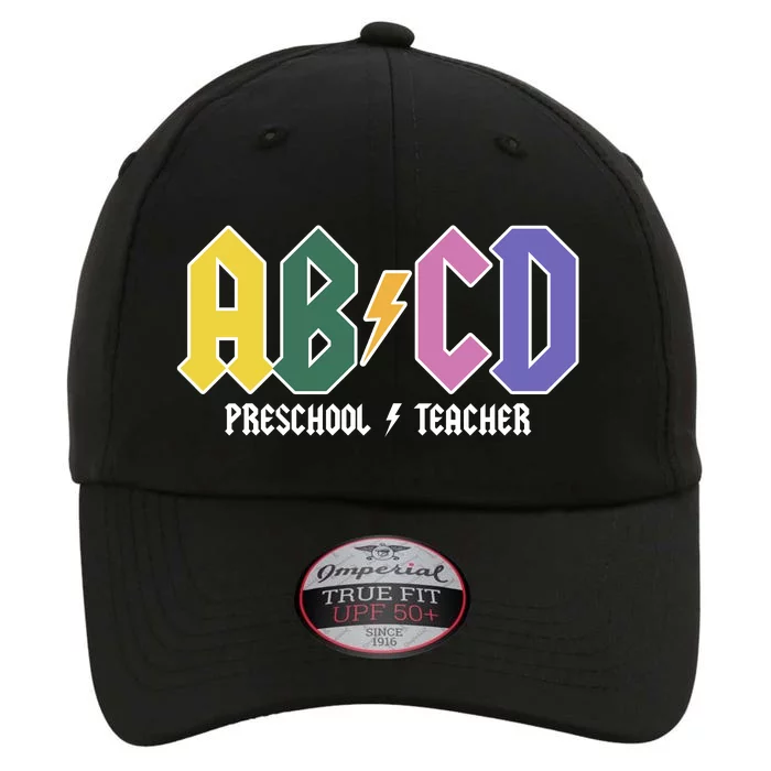 ABCD Preschool Teacher Rock And Roll The Original Performance Cap