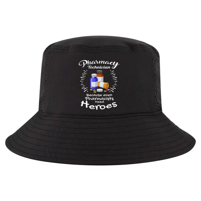 Awesome Pharmacy Tech Gift Pharmacy Technician Cool Comfort Performance Bucket Hat