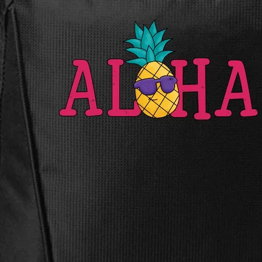 Aloha Pineapple Tropical Cute City Backpack