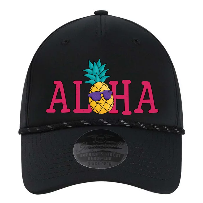 Aloha Pineapple Tropical Cute Performance The Dyno Cap