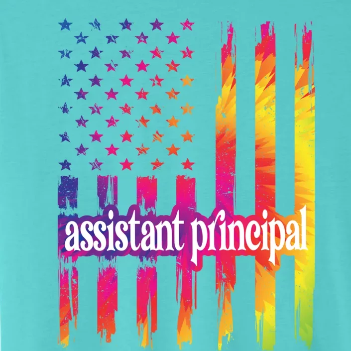 Assistant Principal Us Flag Proud Assistant Principal Gift ChromaSoft Performance T-Shirt