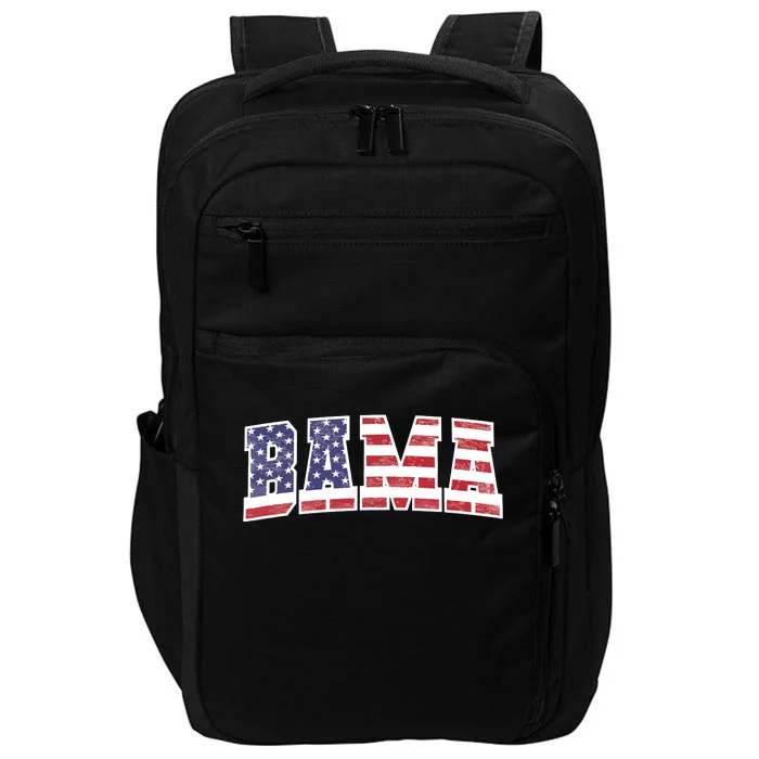 Alabama Patriotic Us Flag Design For Patriots Impact Tech Backpack