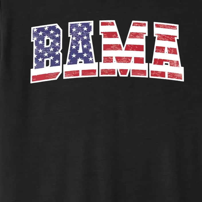 Alabama Patriotic Us Flag Design For Patriots ChromaSoft Performance T-Shirt