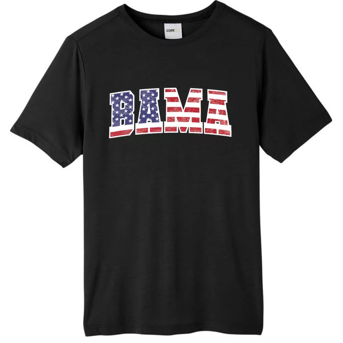 Alabama Patriotic Us Flag Design For Patriots ChromaSoft Performance T-Shirt