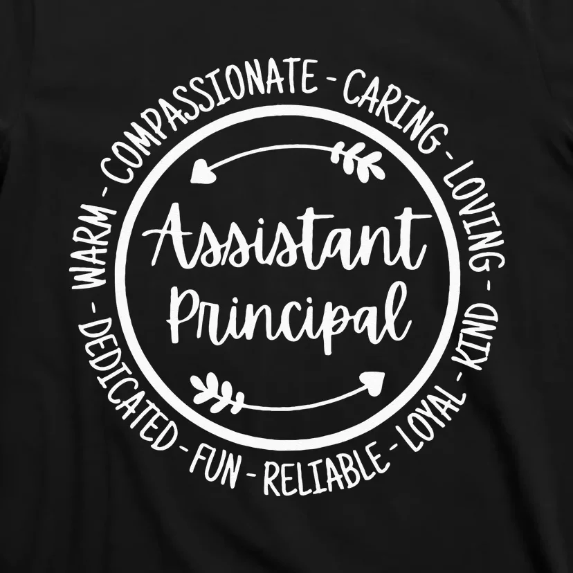 Assistant Principal Vice School Principal Appreciation T-Shirt